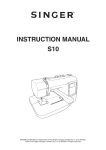 Singer S10 Instruction Manual