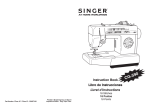 Singer CG-590 Instruction Manual