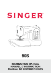 Singer 90S Instruction Manual