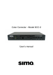 Sima Products SCC-2 User's Manual