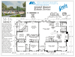 Silvercrest Model M-16 Floor Plan