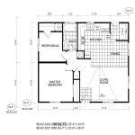 Silvercrest Model BD-02 Floor Plan