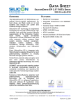 Silicon Image SiliconDrive SSD-DXXX(I)-4210 User's Manual