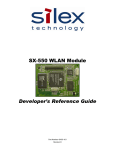 Silex technology SX-550 User's Manual