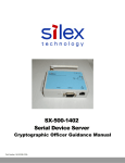 Silex technology Server SX-500-1402 User's Manual