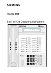 Siemens T25 User's Manual