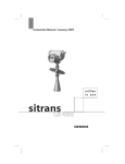 Siemens SITRANS LR 460 User's Manual