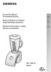 Siemens MB 11000 UC User's Manual