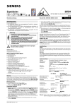 Siemens 8WD44 User's Manual