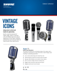 Shure Microphone Super 55 User's Manual