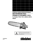Shindaiwa AH230 User's Manual