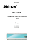 Shinco Air Conditioner BM User's Manual