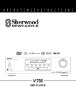 Sherwood V-756 User's Manual