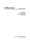 Sherwood VD-4502 User's Manual