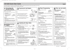 Sharp XE-A505 Quick Guide