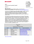 Sharp MX-M550 Government Compliance