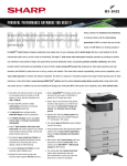 Sharp MX-B402 Specification Sheet