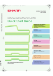 Sharp MX-2600N Quick Guide