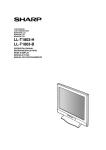 Sharp LL-T1803-H User's Manual