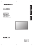 Sharp LB-1085 User's Manual
