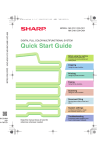 Sharp DX-C311 Quick Guide