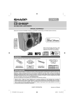 Sharp CD-DH950P Operation Manual