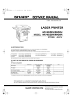 Sharp AR-M350U/M450U User's Manual