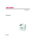 Sharp AR-C360P Owner's Manual