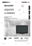 Sharp AQUOS 9JDJ3BX0131A User's Manual