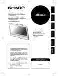 Sharp AN-65AG1 User's Manual