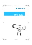 Sennheiser MKH 8020 User's Manual