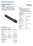 Sennheiser 3736 User's Manual