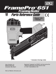 Senco FramePro YK0360 User's Manual