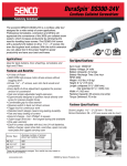 Senco Duraspin DS300-24V User's Manual