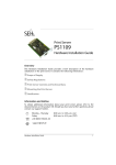 SEH Computertechnik SEH PS1109 User's Manual