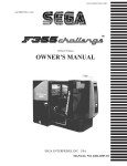 Sega F355 User's Manual