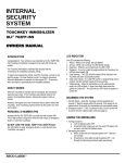 SECO-LARM USA 762FP-ISS User's Manual