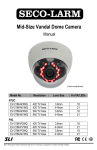 SECO-LARM USA EV-2166-N3WQ User's Manual