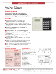 SECO-LARM USA E-920A User's Manual