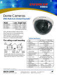 SECO-LARM USA Enforcer EV-122B-4 User's Manual