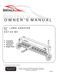 Sears S A T - 4 0 B H User's Manual