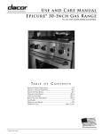 Sears ER30GI User's Manual