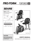 Sears 831.2883 User's Manual