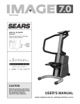 Sears 831.28578 User's Manual