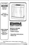 Sears 758.14451 User's Manual