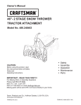 Sears 486.248463 User's Manual