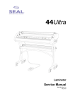 SEAL Laminator SM110EN User's Manual