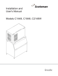 Scotsman Ice C1448 User's Manual