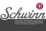 Schwinn 2010-2011 Owner's Manual