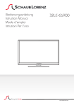 Schaub Lorenz 32LE-E6900 User's Manual